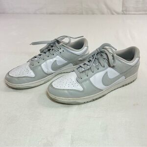 Nike Dunk Low Retro men's gray and white